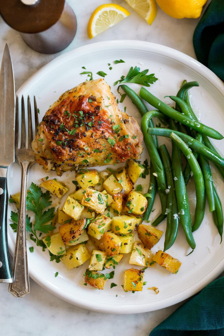 Baked Lemon Chicken and Potatoes