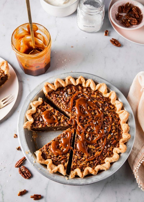 Caramel Pecan Pie Without Corn Syrup
