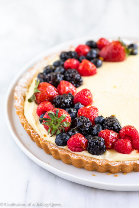 French Lemon Cream Tart