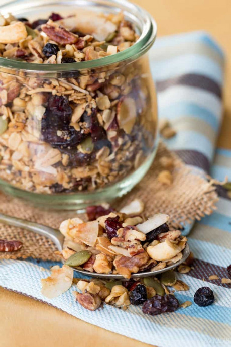 Nutty Maple Granola