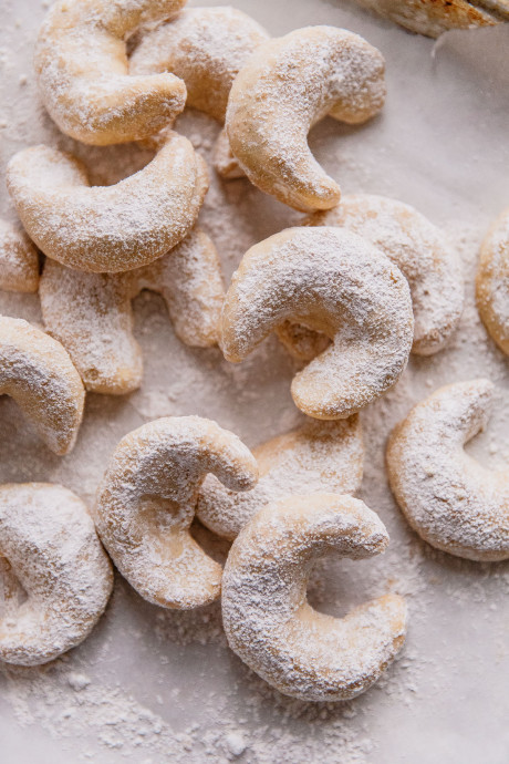 Almond Crescents