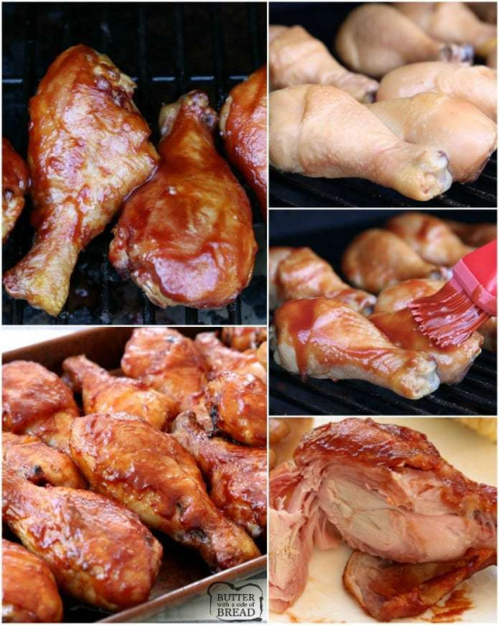 Easy Smoked Chicken Legs