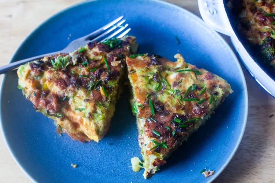 Brussels Sprout and Bacon Frittata — Recipes