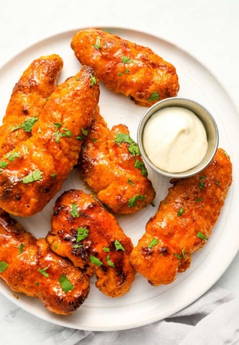 Sweet and Spicy Paleo Chicken Fingers