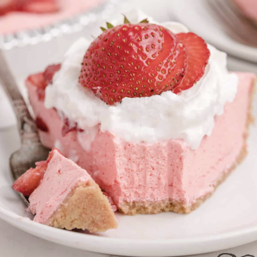 No Bake Strawberry Jello Pie — Recipes