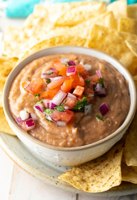 The Best Homemade Bean Dip