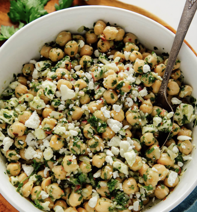 Chimichurri Chickpeas