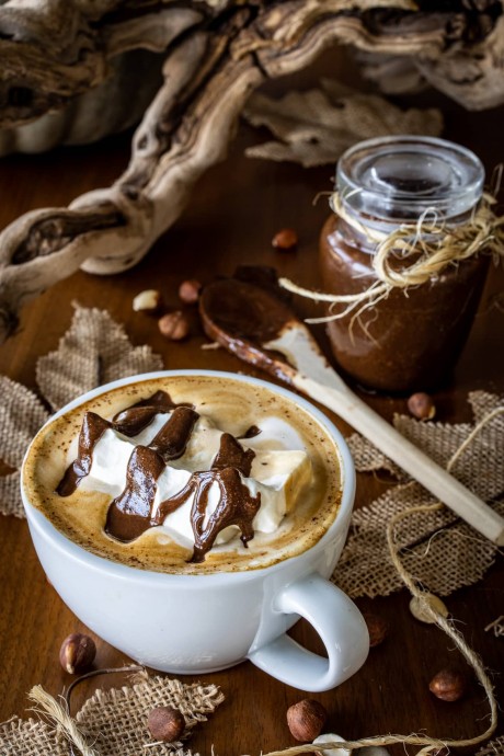 Hazelnut Mocha Latte