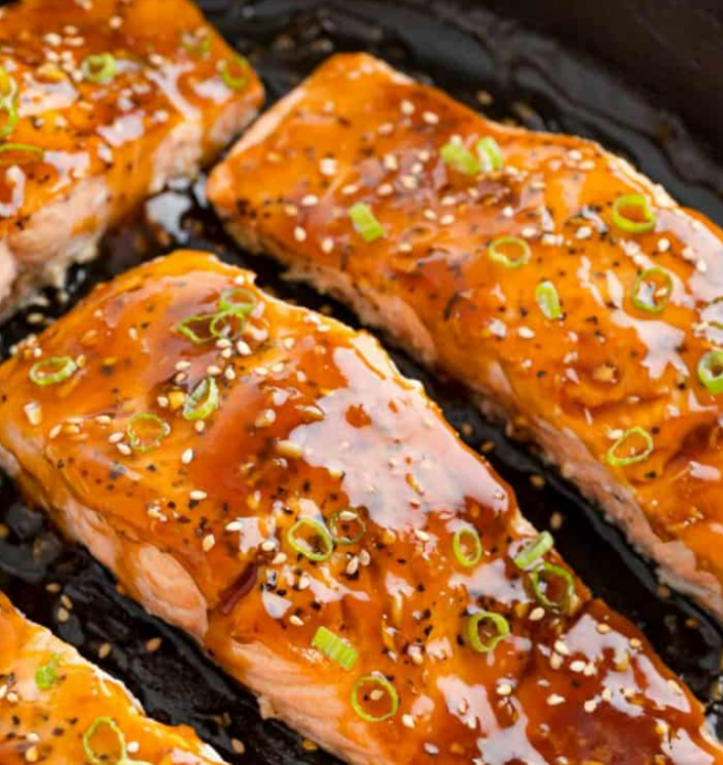 Teriyaki Salmon (One Pan)