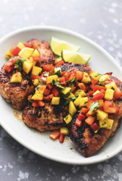 Mango Salsa Chicken