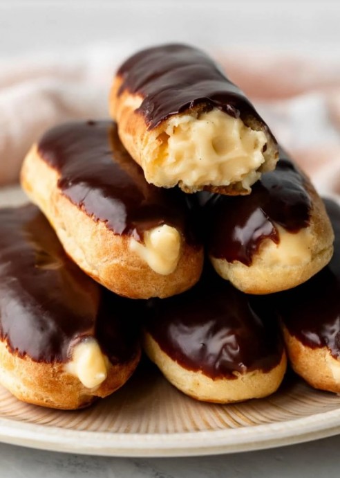 Homemade Eclairs