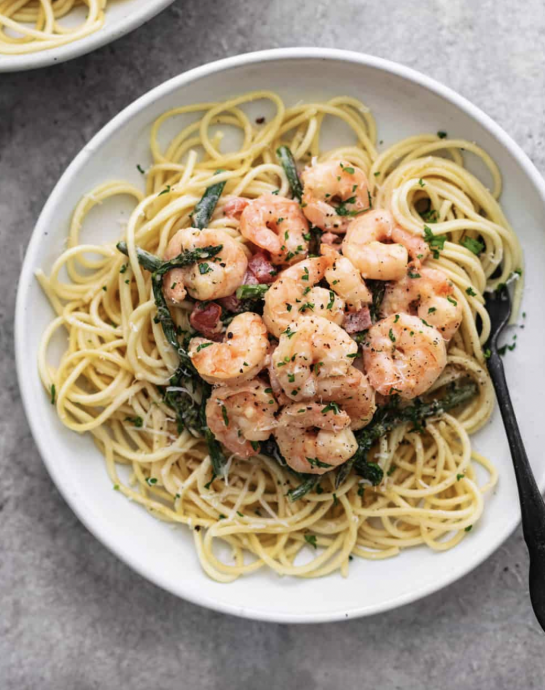 Shrimp Scampi with Pasta