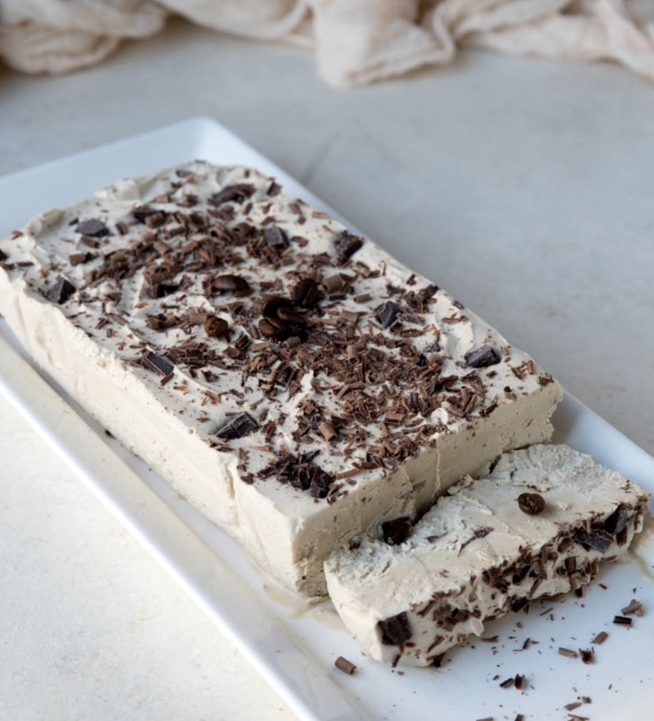 Sugar Free Low Carb Keto Frozen Coffee Semifreddo Dessert — Recipes