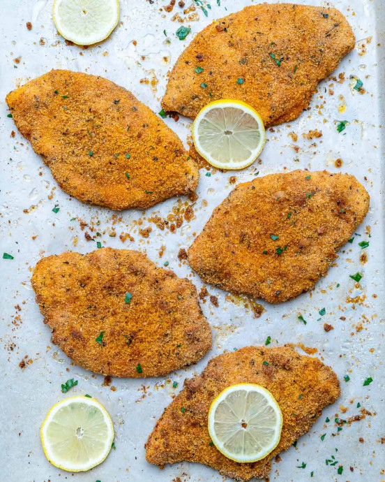 Crispy Baked Chicken Cutlets