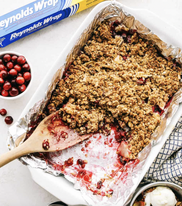 Cranberry Apple Crisp