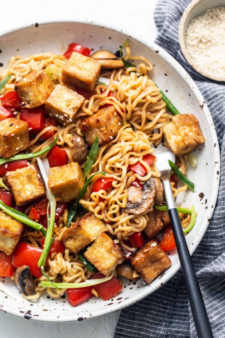 Crispy Tofu Stir Fry