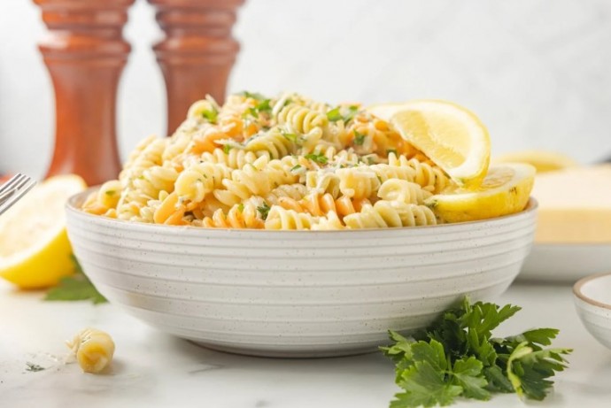 Lemon Parmesan Pasta Salad