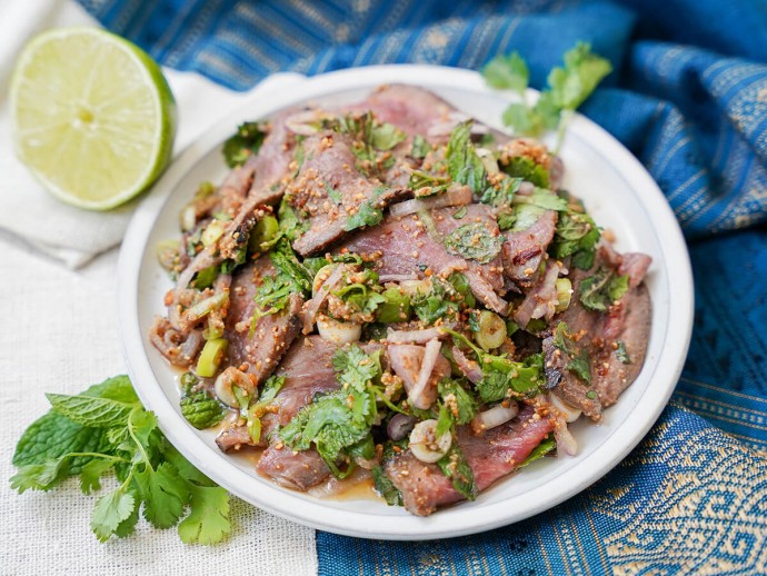 Thai Waterfall Beef Salad