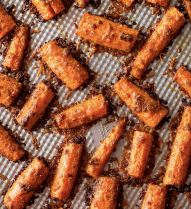 Parmesan Roasted Carrots