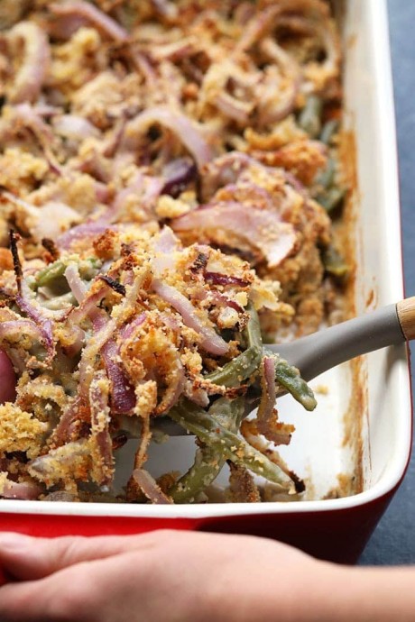 Best Healthy Green Bean Casserole