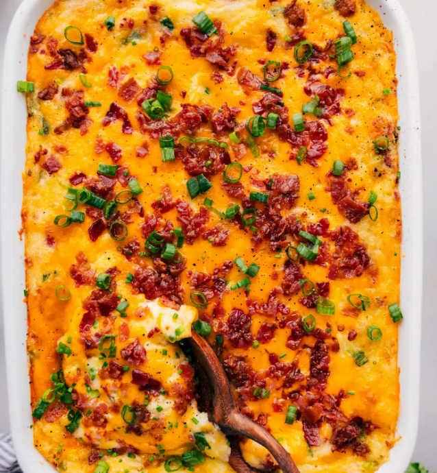 Twice-Baked Potato Casserole