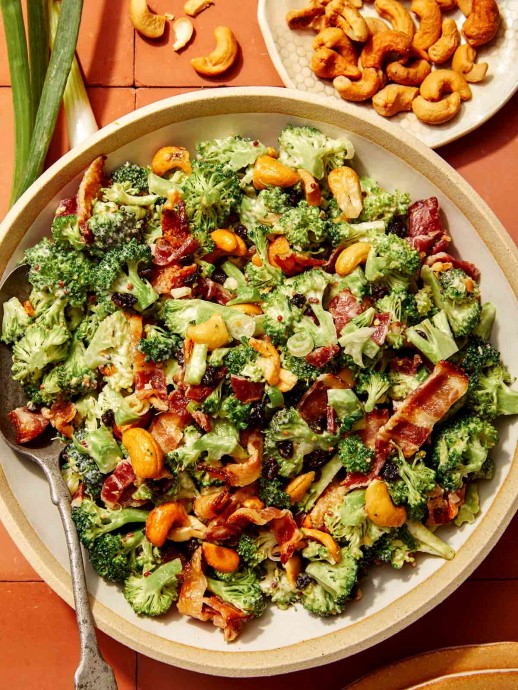 Broccoli Salad Recipe (With Bacon)
