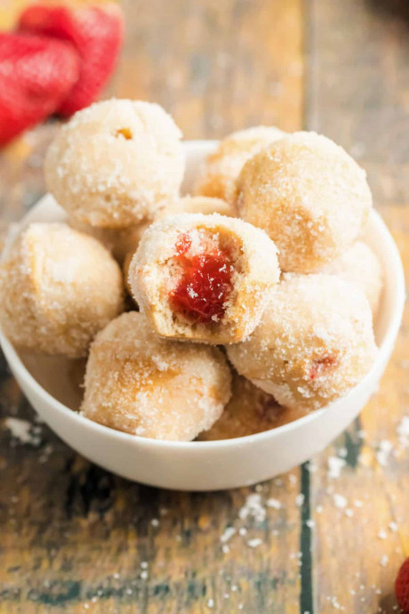 Jelly Filled Donut Holes