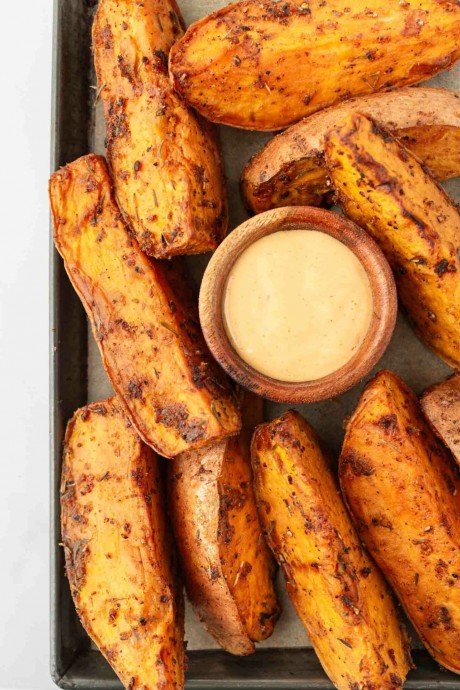 Air Fryer Sweet Potato Wedges
