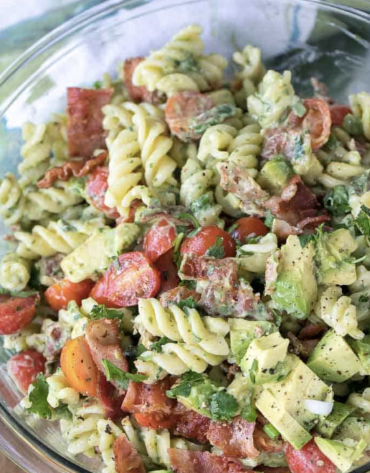 Avocado Pasta Salad