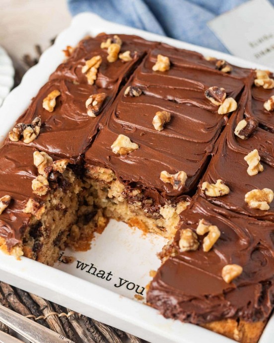 Chocolate Chip Snack Cake