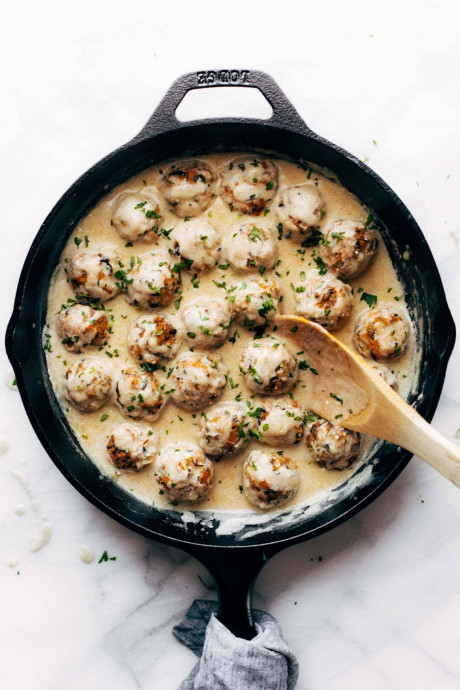 Vegetarian Swedish Meatballs