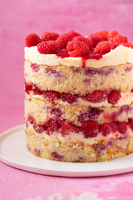 Raspberry Ripple Cake