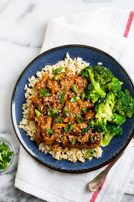 Slow Cooker Honey Garlic Chicken