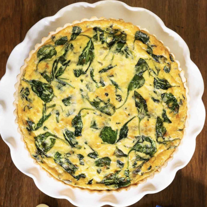 French Bistro Spinach Quiche