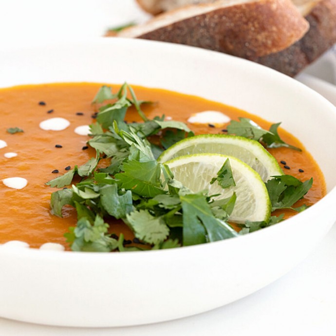 Thai Sweet Potato Soup