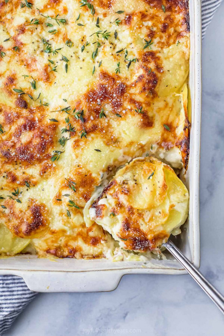 Easy Cheesy Scalloped Potatoes