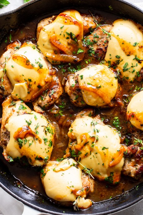 Paleo French Onion Chicken