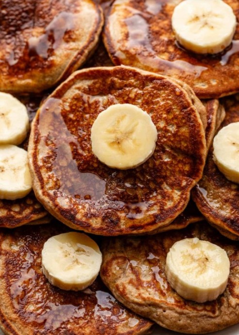 Healthy Banana Pancakes