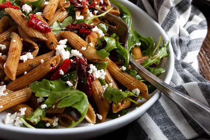 Italian Pasta Salad with Balsamic Dressing