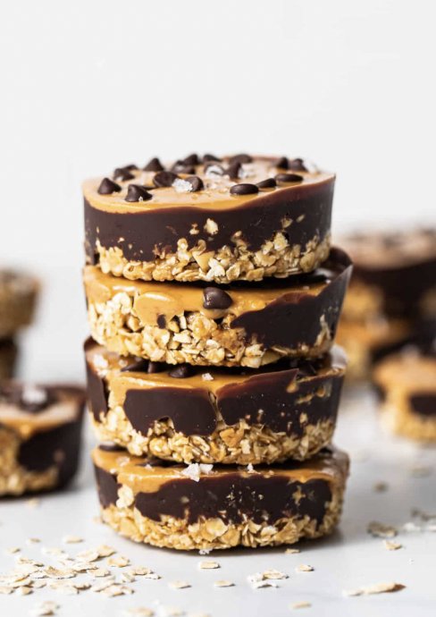 No-Bake Peanut Butter Oat Cups