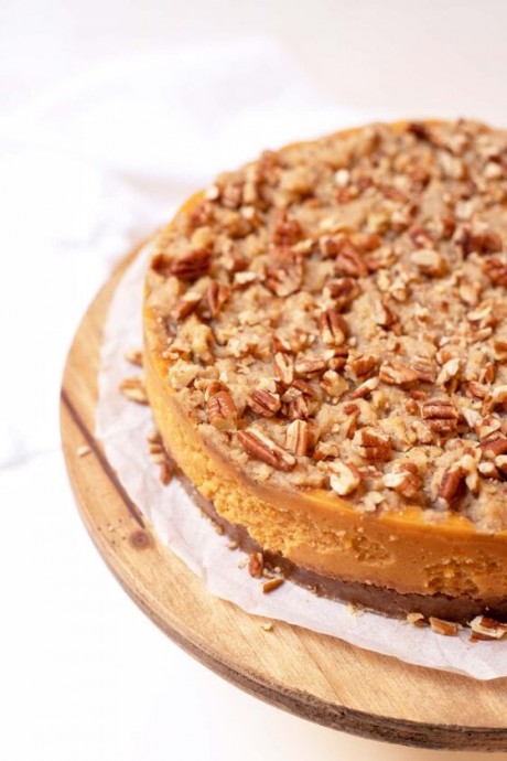 Sweet Potato Casserole Cheesecake