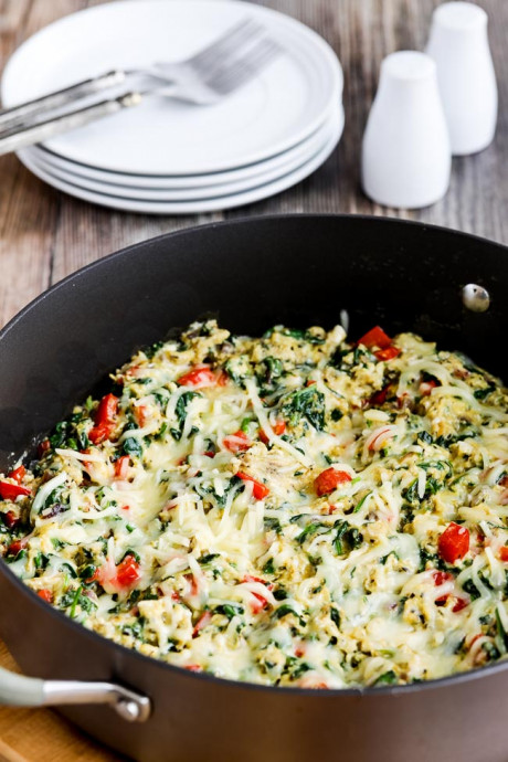 Power Greens Egg Skillet