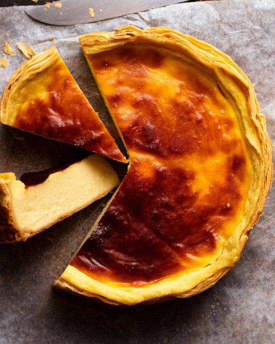 Flan Pâtissier (French Custard Tart)