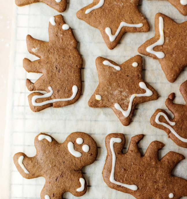 Healthier Gingerbread Cookies