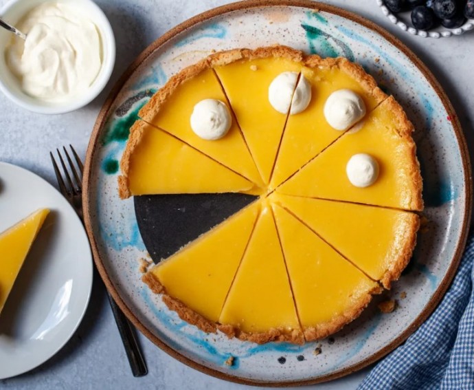 Classic Lemon Curd Tart