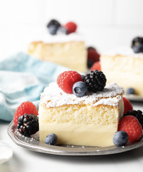 Easy Magic Custard Cake