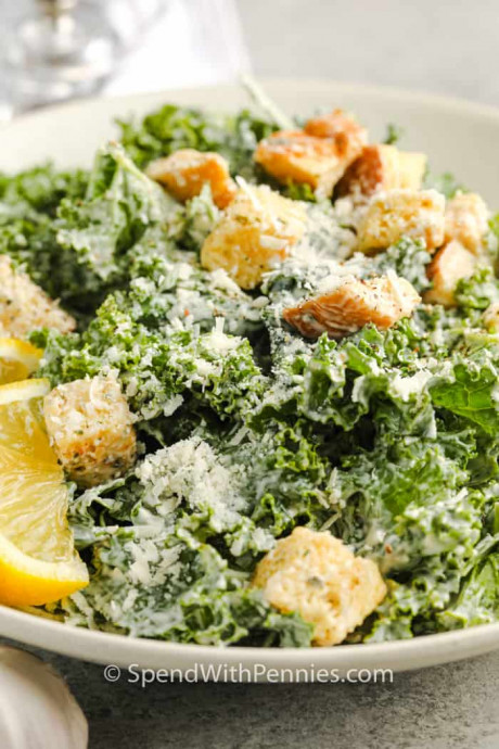 Kale Caesar Salad