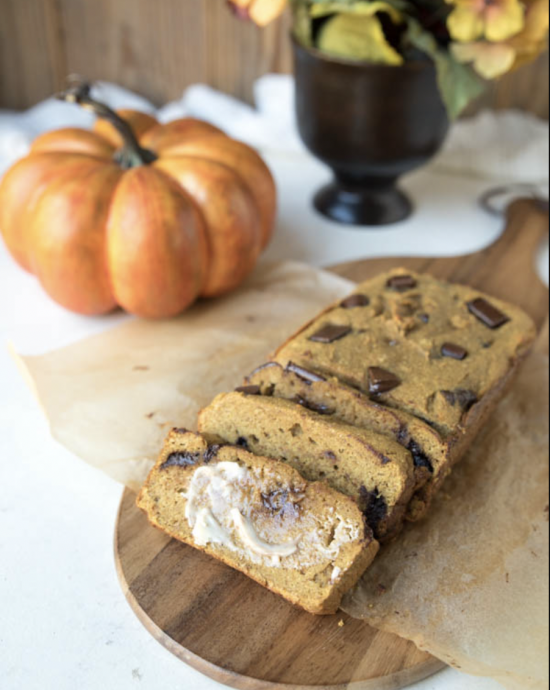 Keto Brown Butter Pumpkin Bread (Nut Free, Low Carb)