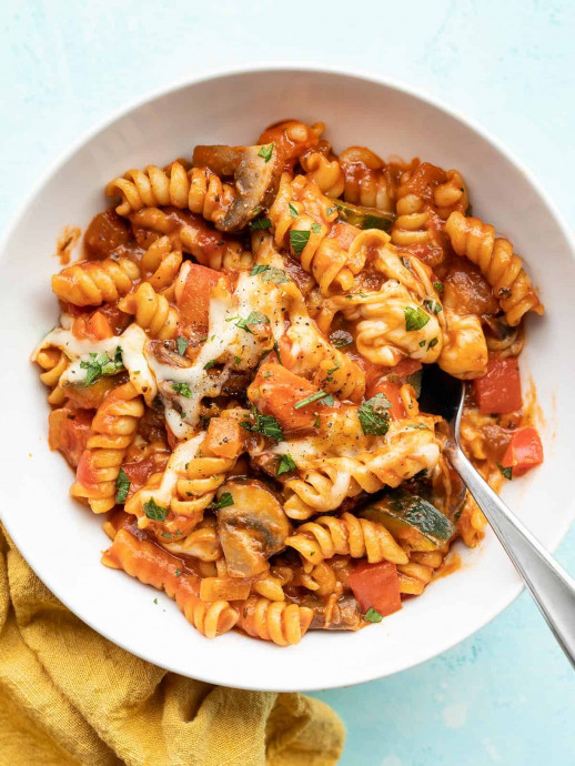 One Pot Veggie Pasta