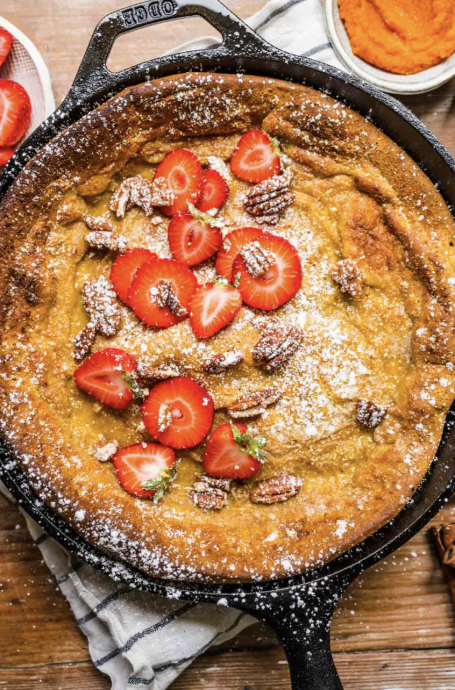 Pumpkin German Dutch Baby Pancake